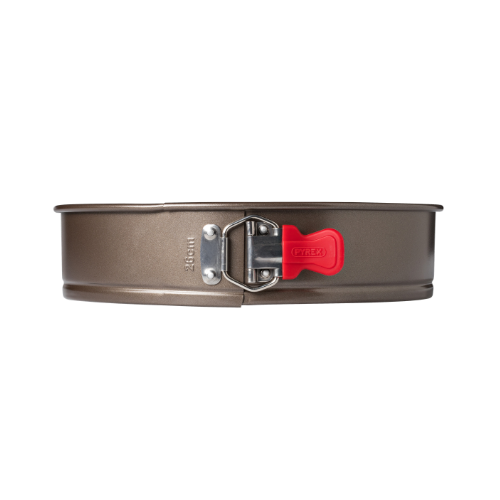 Round metal springform pan with silicone handle - asimetriA