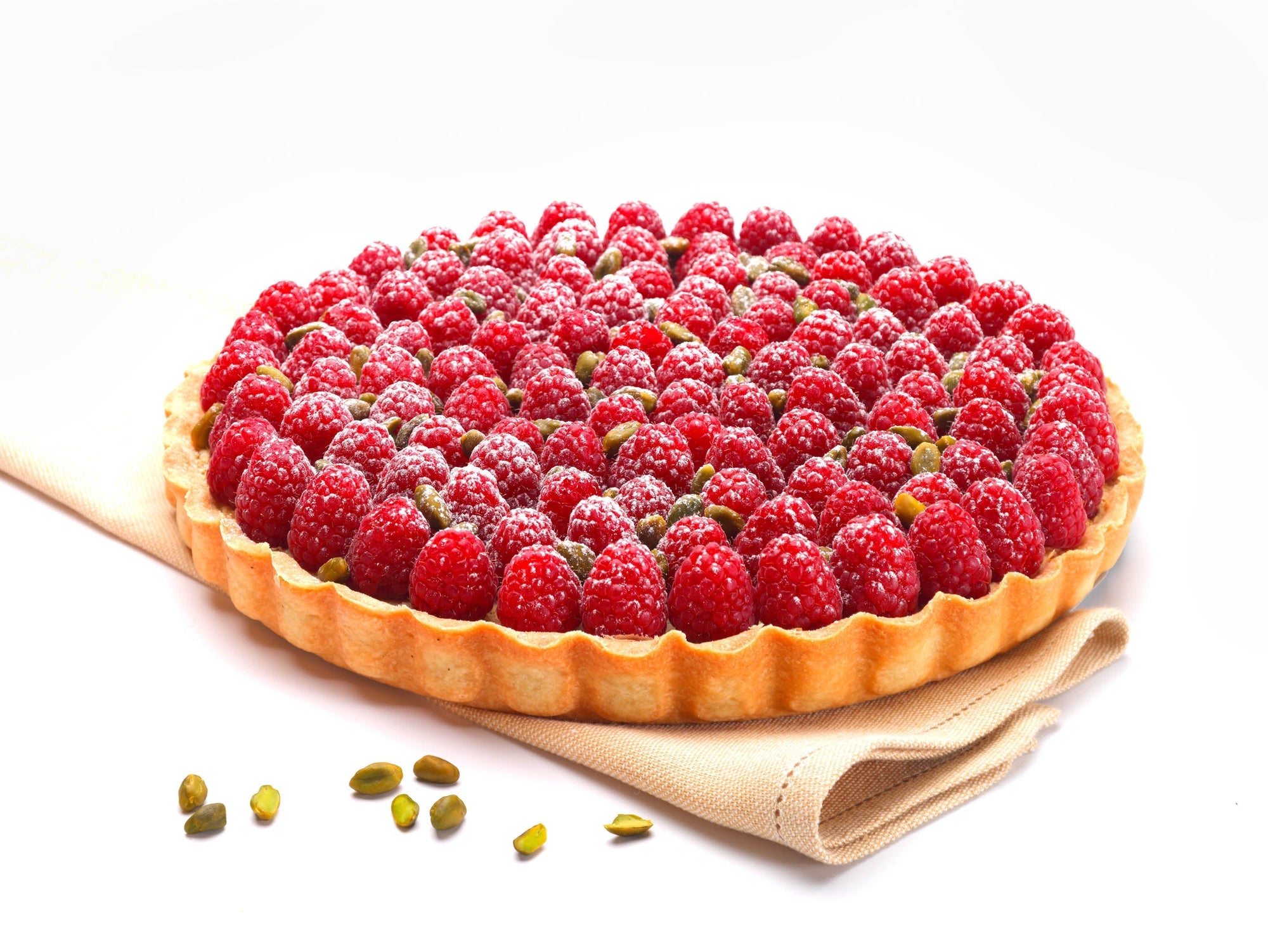Metal tart tin with easy grip - asimetriA
