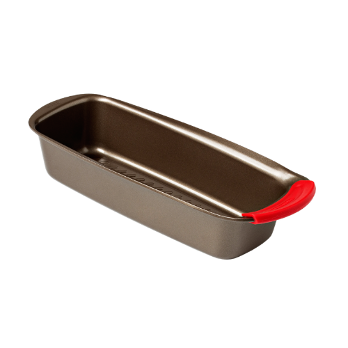 Metal loaf tin with silicone handle - asimetriA