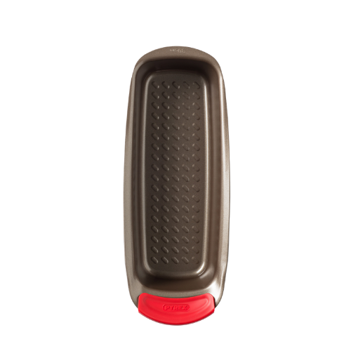 Metal loaf tin with silicone handle - asimetriA