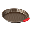 Metal tart tin with silicone grip - asimetriA