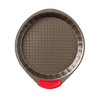 Metal tart tin with silicone grip - asimetriA