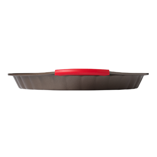 Metal tart tin with silicone grip - asimetriA