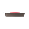 Rectangular metal oven dish with slicone handle - asimetriA