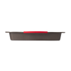 Rectangular metal oven dish with slicone handle - asimetriA