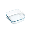 Square base glass storage box - compatible air fryer
