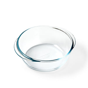 Round glass casserole dish - compatible air fryer