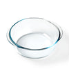 Round glass casserole dish - compatible air fryer