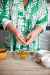 Glass round tart tin