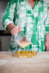 Glass round tart tin