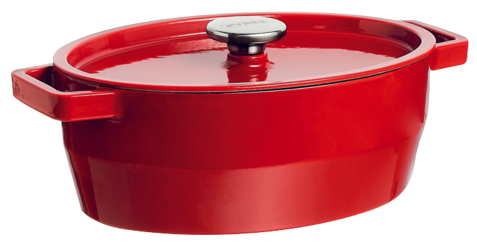 Oval cast iron casserole dish - SlowCook