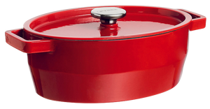 Oval cast iron casserole dish - SlowCook