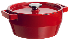 Round cast iron casserole dish - SlowCook