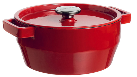 Round cast iron casserole dish - SlowCook