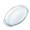 Replacement lid - Large size oval glass casserole dish.