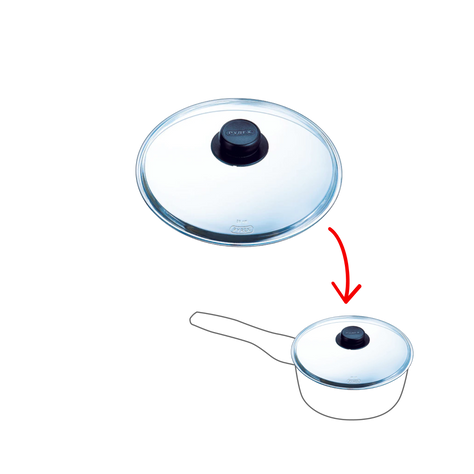 Glass lid not microwave safe - Classic