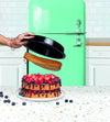 Metal cake tin with easy grip - GLIDE