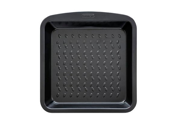 Square metal oven dish with easy grip - GLIDE