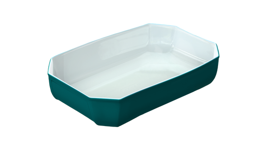 Pyrex® Color's Rectangular glass dish 33x22 cm
