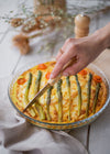 Set of 3 glass tart tins – 25 cm, 28 cm and 31 cm