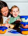 Cook & Go - Mini glass bowl with leak-proof lid 0.20L