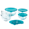 Set of 5 bowls with lid