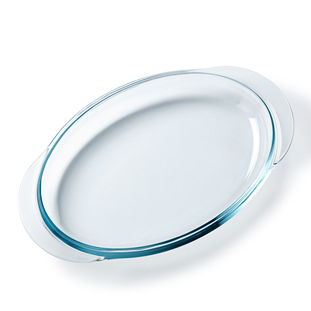 Replacement lid - Large size oval glass casserole dish.