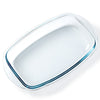 Replacement lid for rectangular glass casserole dish.