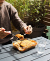 Cook&Freeze - Set of 3 rectangular glass storage containers different sizes