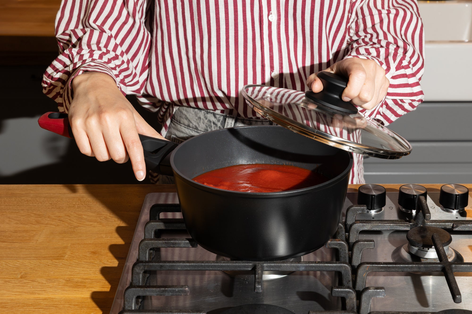 Saucepan with lid OPTIMA+