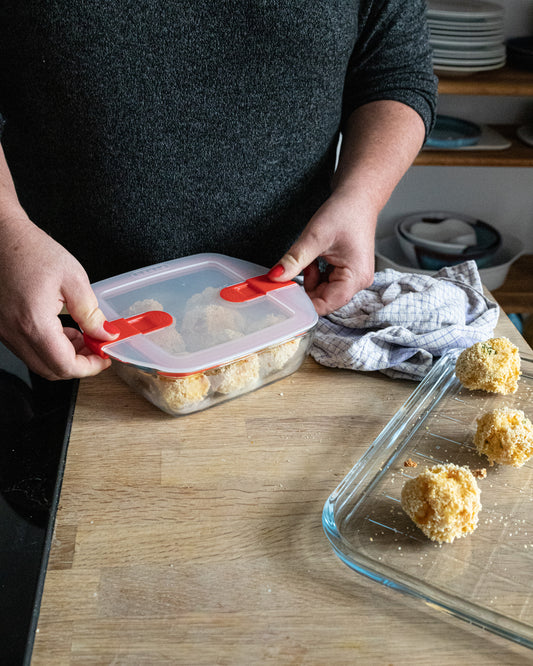 Cook&Heat - Square replacement lid with steam valves