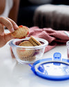 Cook & Go - Mini glass bowl with leak-proof lid 0.20L