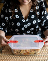 Cook&Heat - Rectangular replacement lid with steam valves