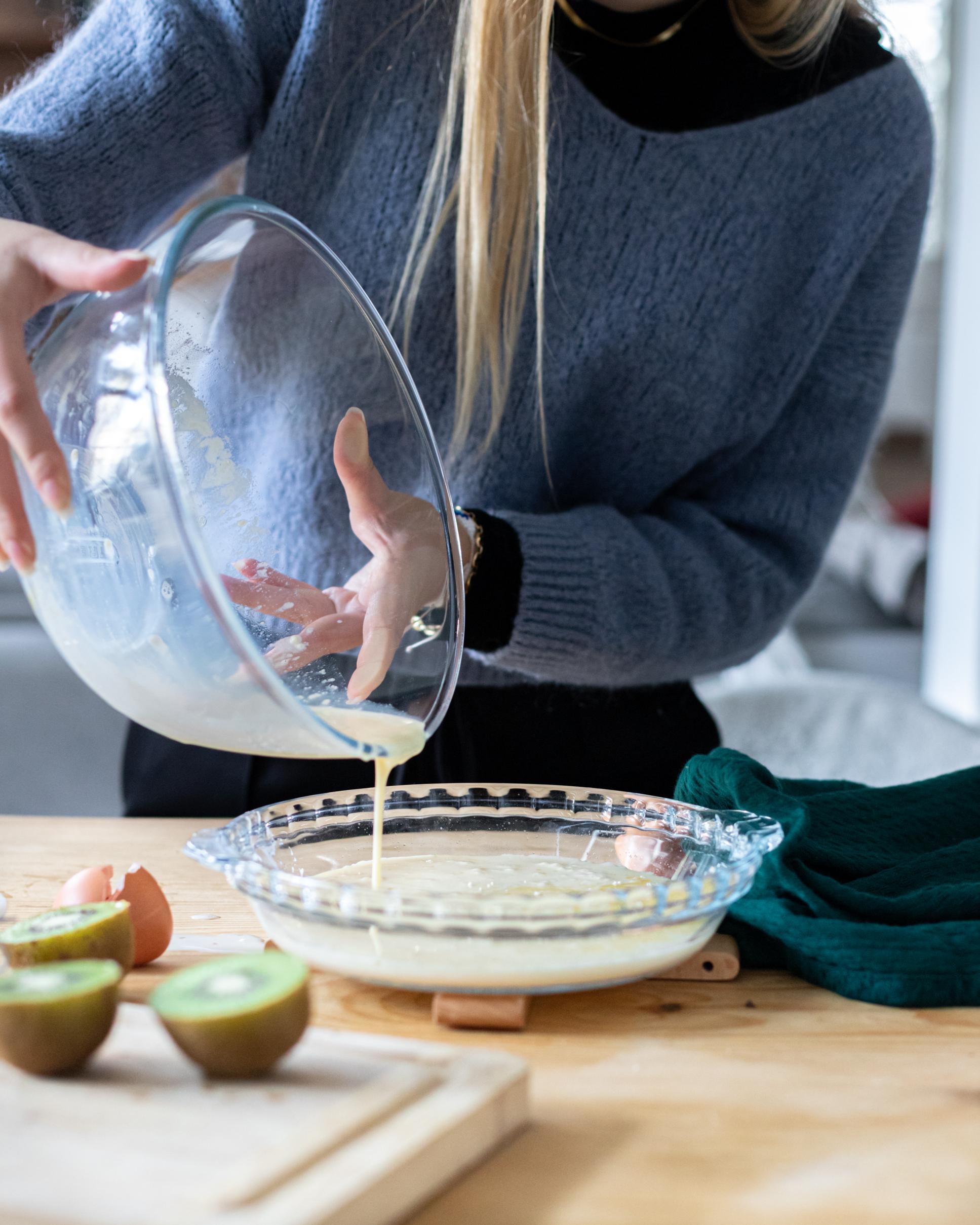 Pie dish with handles 21 cm