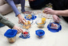 Cook & Go - Set of 7 glass storage dishes with leak-proof lid