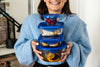 Square glass dish with waterproof lid - Cook & Go