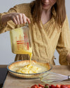 Set of 3 glass tart tins – 25 cm, 28 cm and 31 cm