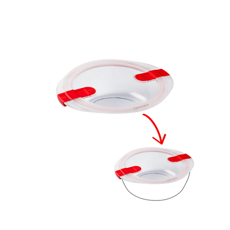 Cook&Heat - Round replacement lid with steam valves
