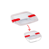 Cook&Heat - Square replacement lid with steam valves