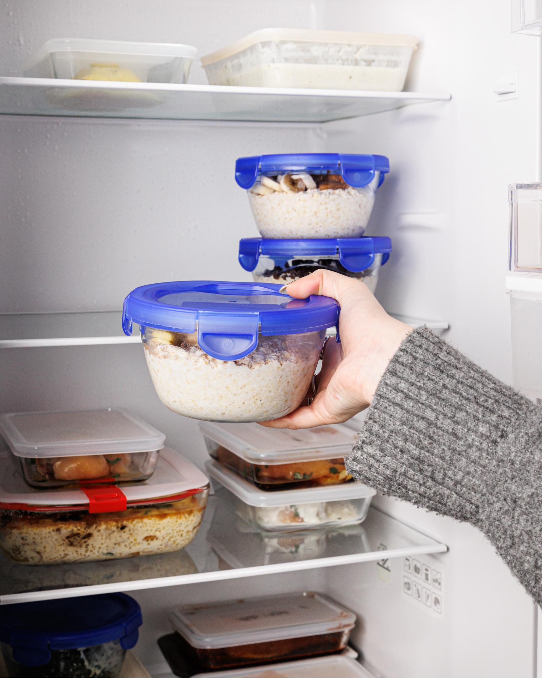 Cook & Go - Set of 3 Glass Lunch Boxes cm with airtight lid