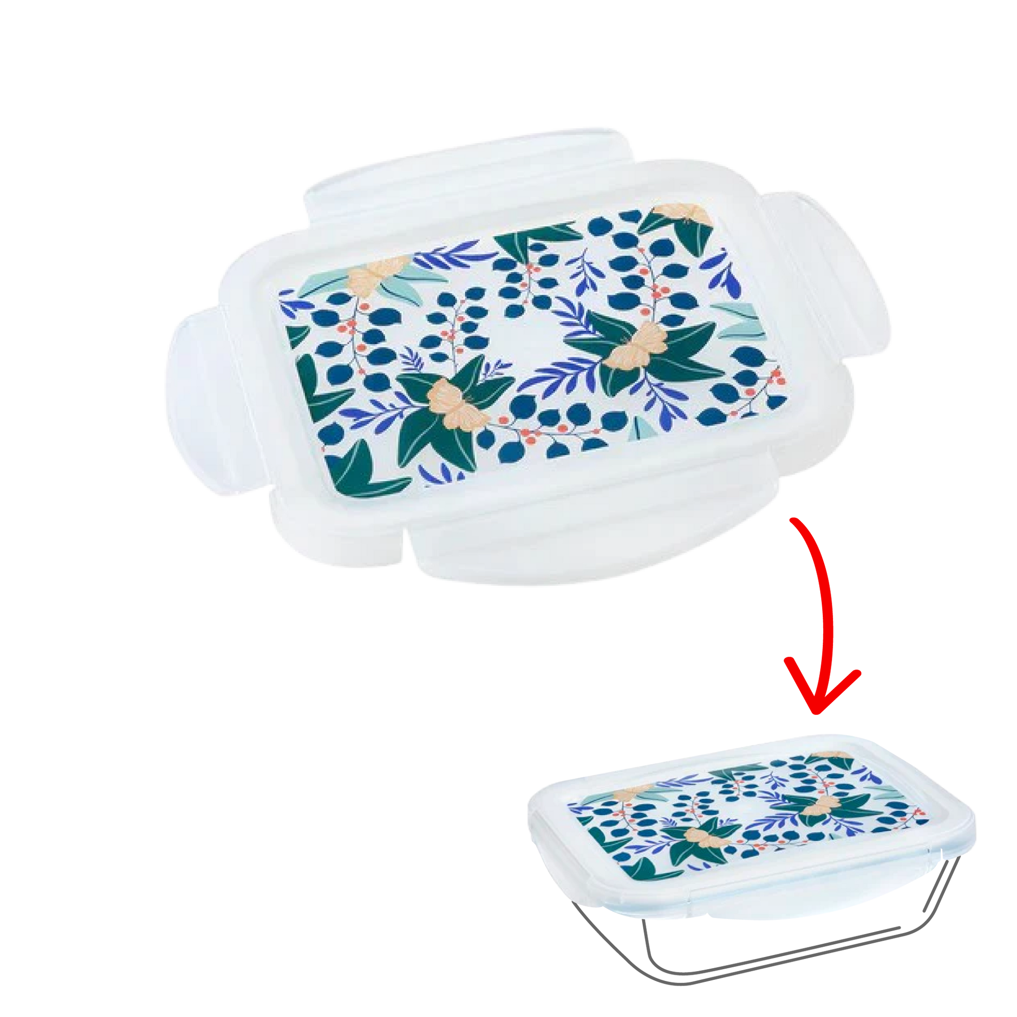Cook&Go - Rectangular replacement lid