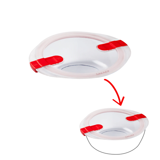 Cook&Heat - Round replacement lid with steam valves