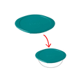 Cook&Store - Peacook green round replacement lid