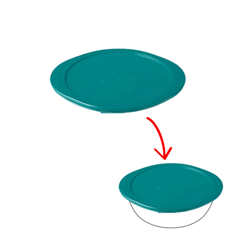 Cook&Store - Peacook green round replacement lid
