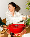 Oval cast iron casserole dish - SlowCook