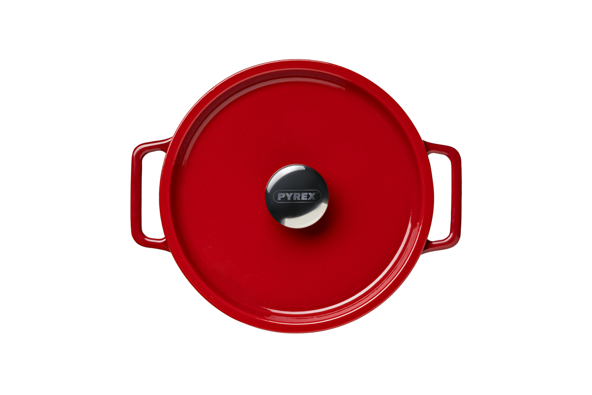 Round cast iron casserole dish - SlowCook