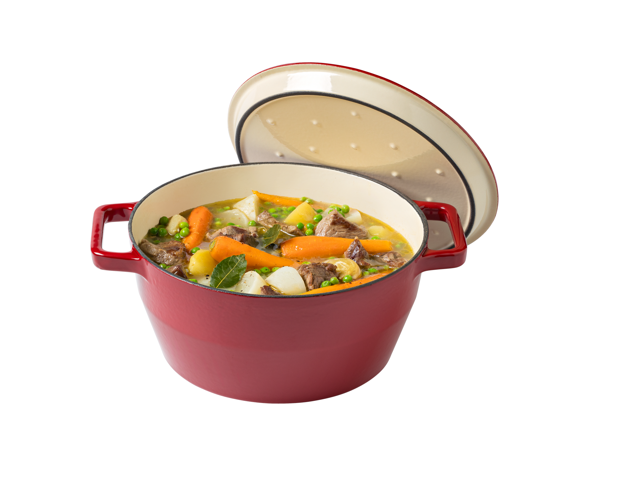Round cast iron casserole dish - SlowCook
