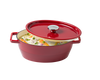 Oval cast iron casserole dish - SlowCook