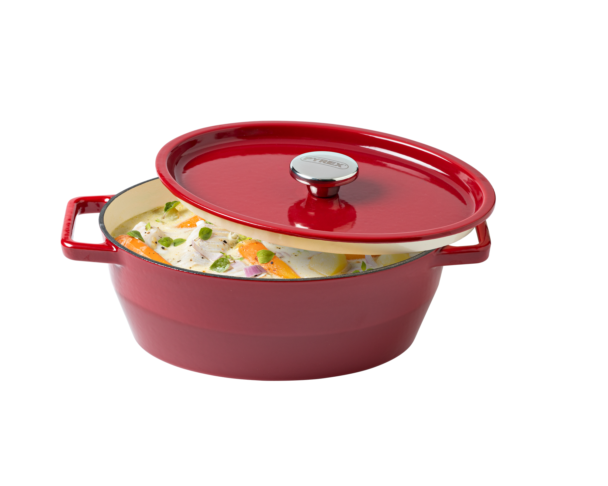 Oval cast iron casserole dish - SlowCook