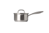Stainless steel saucepan with lid fixed handle - Infinity